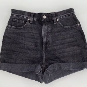 BDG Jean High Waist Mom Shorts